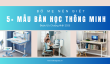 Bố Mẹ Nên Biết: 5+ Mẫu Bàn Học Thông Minh Được Ưa Chuộng Nhất 
