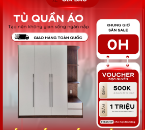 Flash sale tủ quần áo 