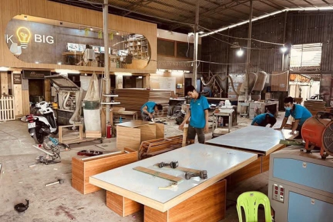 Tuyển dụng  thợ cho xưởng Nội thất Gia Bảo (gỗ công nghiệp)