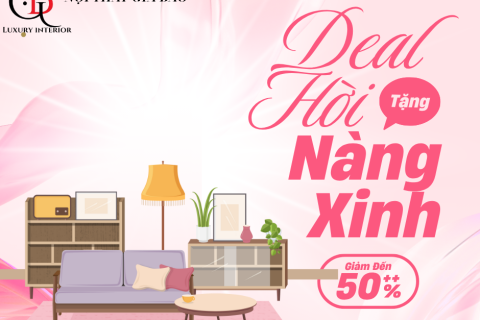  Mua sắm nội thất – Nhận quà yêu thương nhân ngày 20/10!
