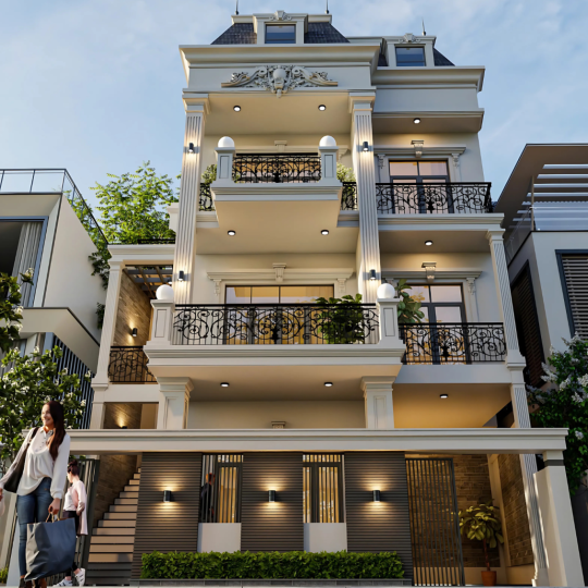 Mẫu thiết kế thi công nhà phố tại Gia Bảo