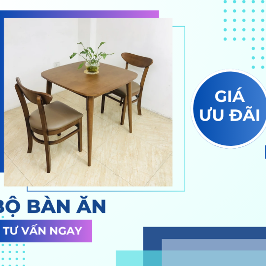 sale BỘ BÀN TRÀ MANGO 80 TAGO 2 Ghế 