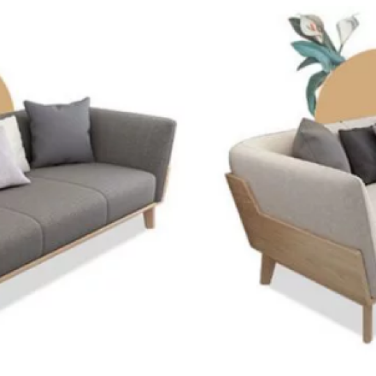 GHẾ SOFA GIA ĐÌNH GỖ TỰ NHIÊN KIỂU DÁNG ĐẸP GB-8285