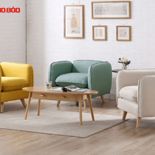 GHẾ SOFA BỌC NỈ CHẤT LƯỢNG CAO GB-8280