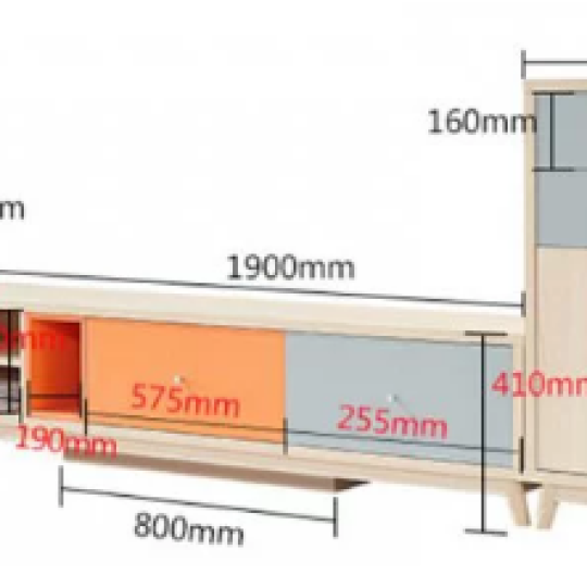 KỆ TIVI GỖ THIẾT KẾ ĐẸP GHS-3314