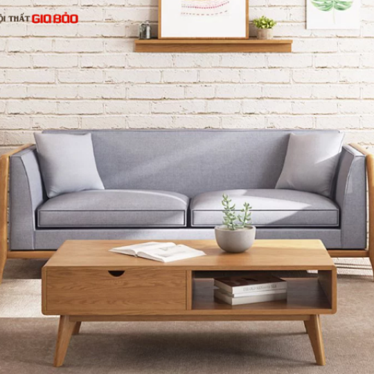 GHẾ SOFA BỌC NỈ CAO CẤP KHUNG GỖ TỰ NHIÊN HIỆN ĐẠI GB-8305