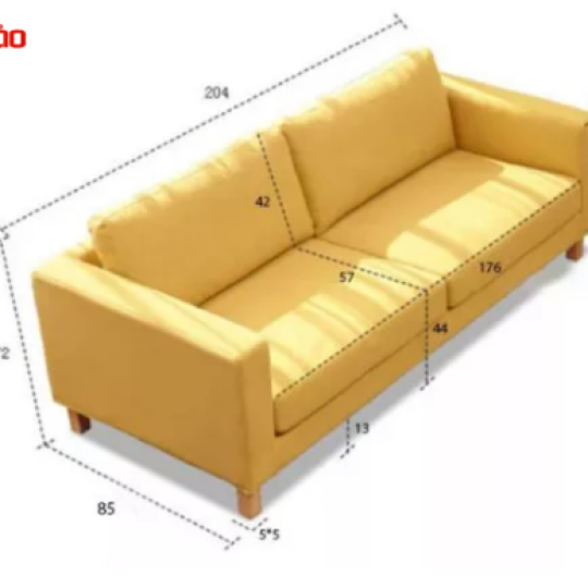 GHẾ SOFA BỌC NỈ PHONG CÁCH HIỆN ĐẠI GB-8292