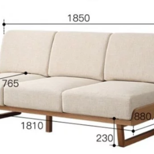 GHẾ SOFA GIA ĐÌNH BẰNG GỖ TỰ NHIÊN HIỆN ĐẠI GB-8297