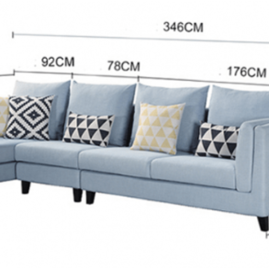 MẪU GHẾ SOFA THANH LỊCH CHO GIA ĐÌNH GB-8272