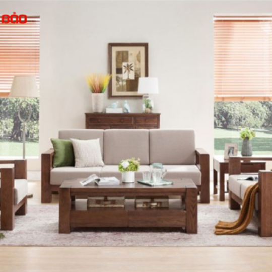 MẪU GHẾ SOFA VĂNG BẰNG GỖ TỰ NHIÊN GB-813