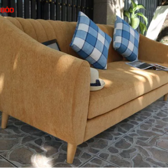 BỘ SOFA GÓC DOLLY MÀU VÀNG ĐẤT HIỆN ĐẠI GB-8008